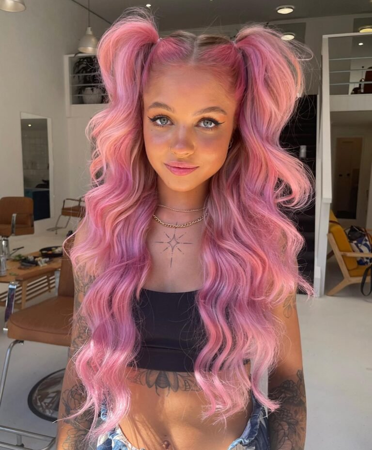 Pink Pigtails