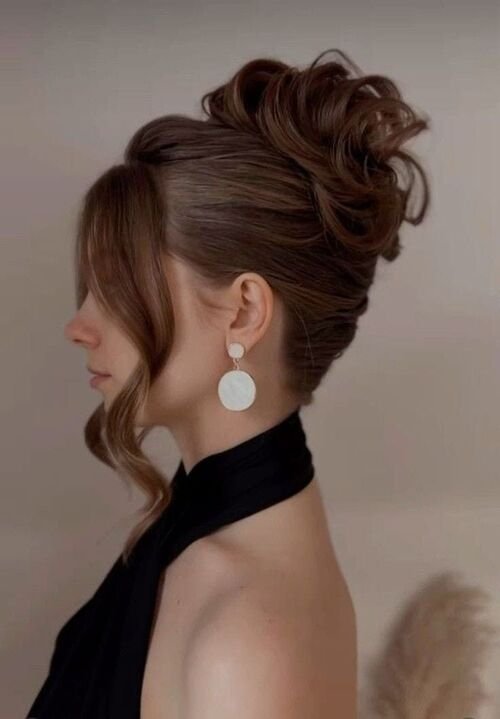 Elegant High Bun