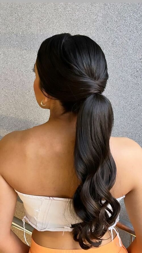 Mid or Low Pony Twist