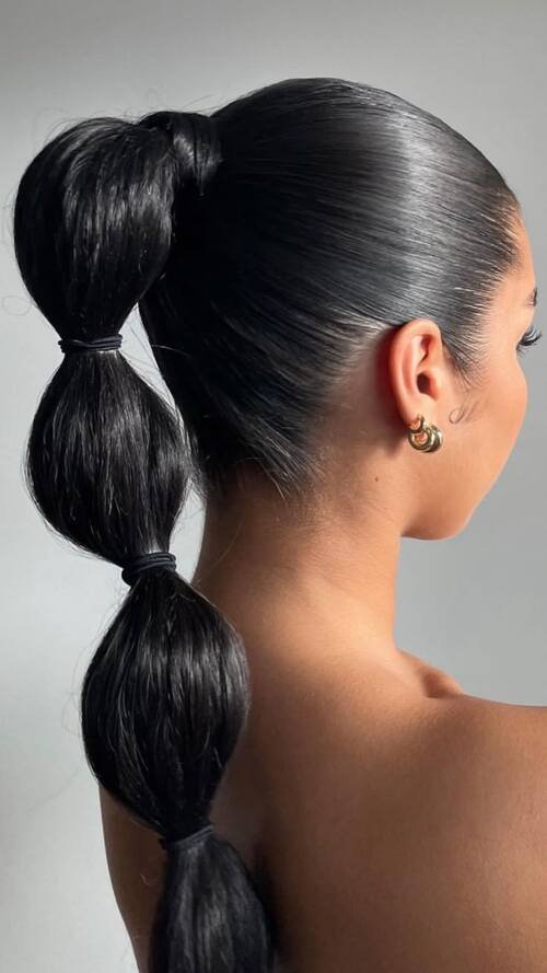 Bubble Ponytail