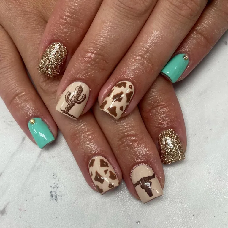 Rodeo Season Nails