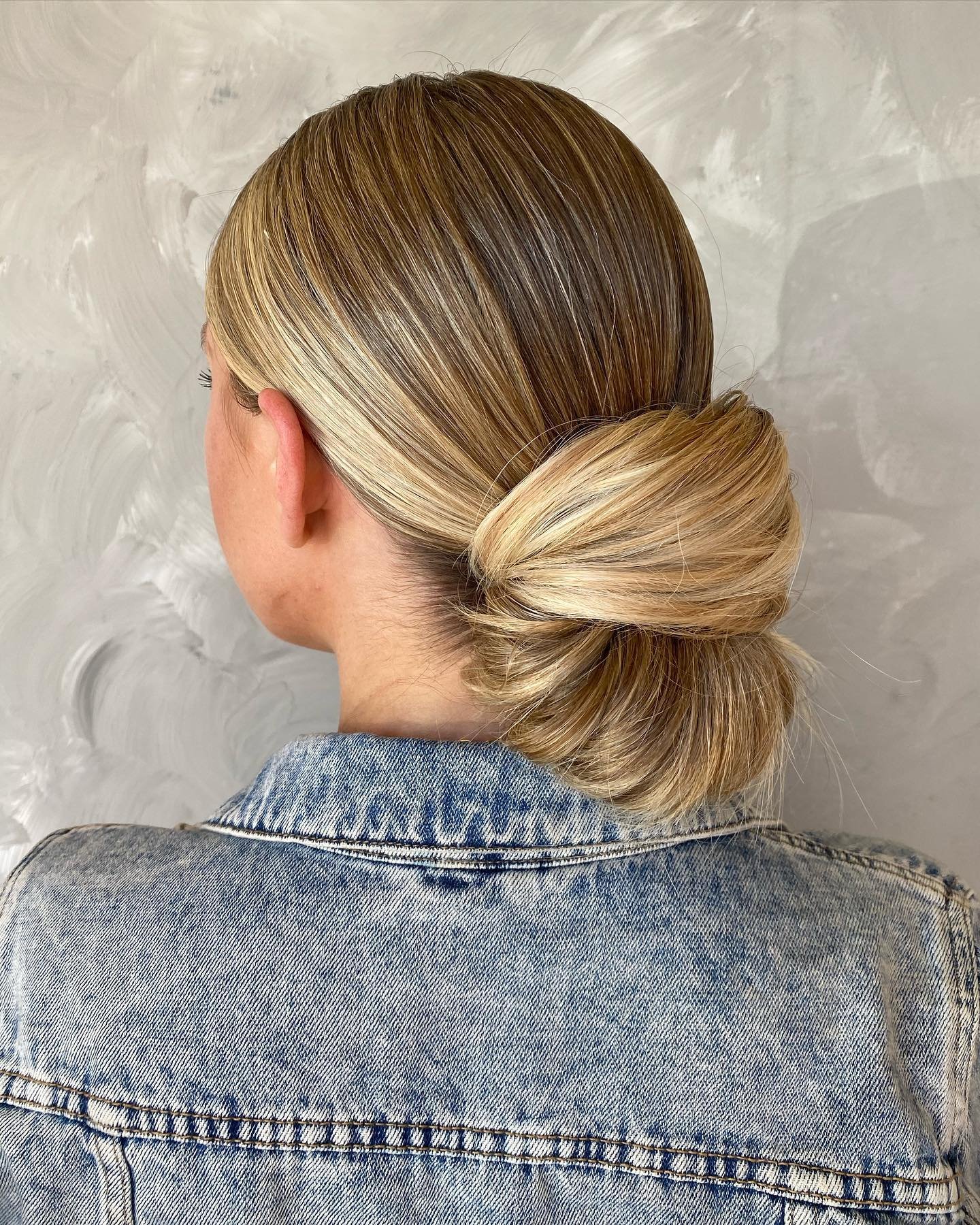 Sleek Elegant Bridal Bun