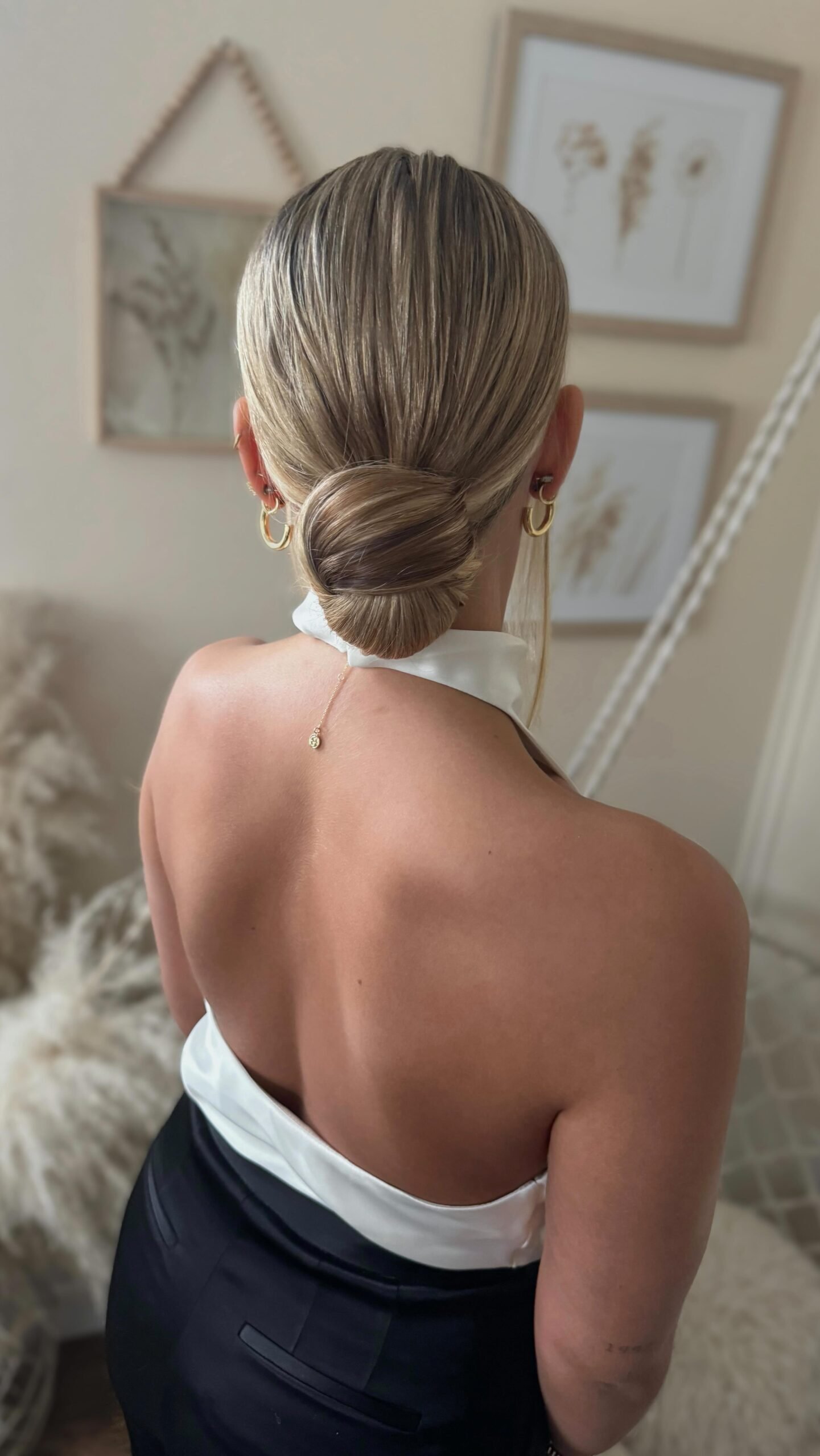 Sleek Low Bun