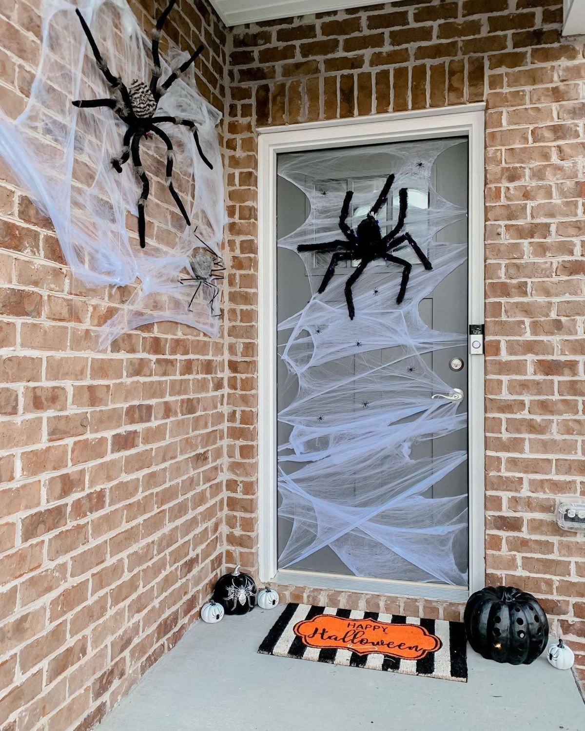 Spider Web Door Decor