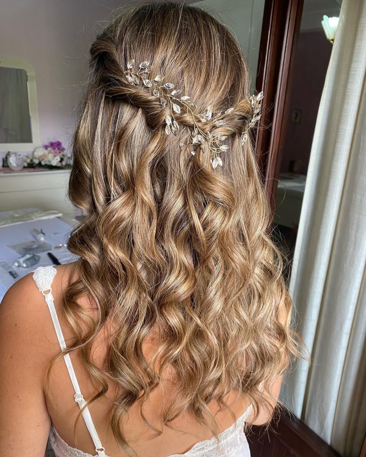 Half Up / Half Down with Waves