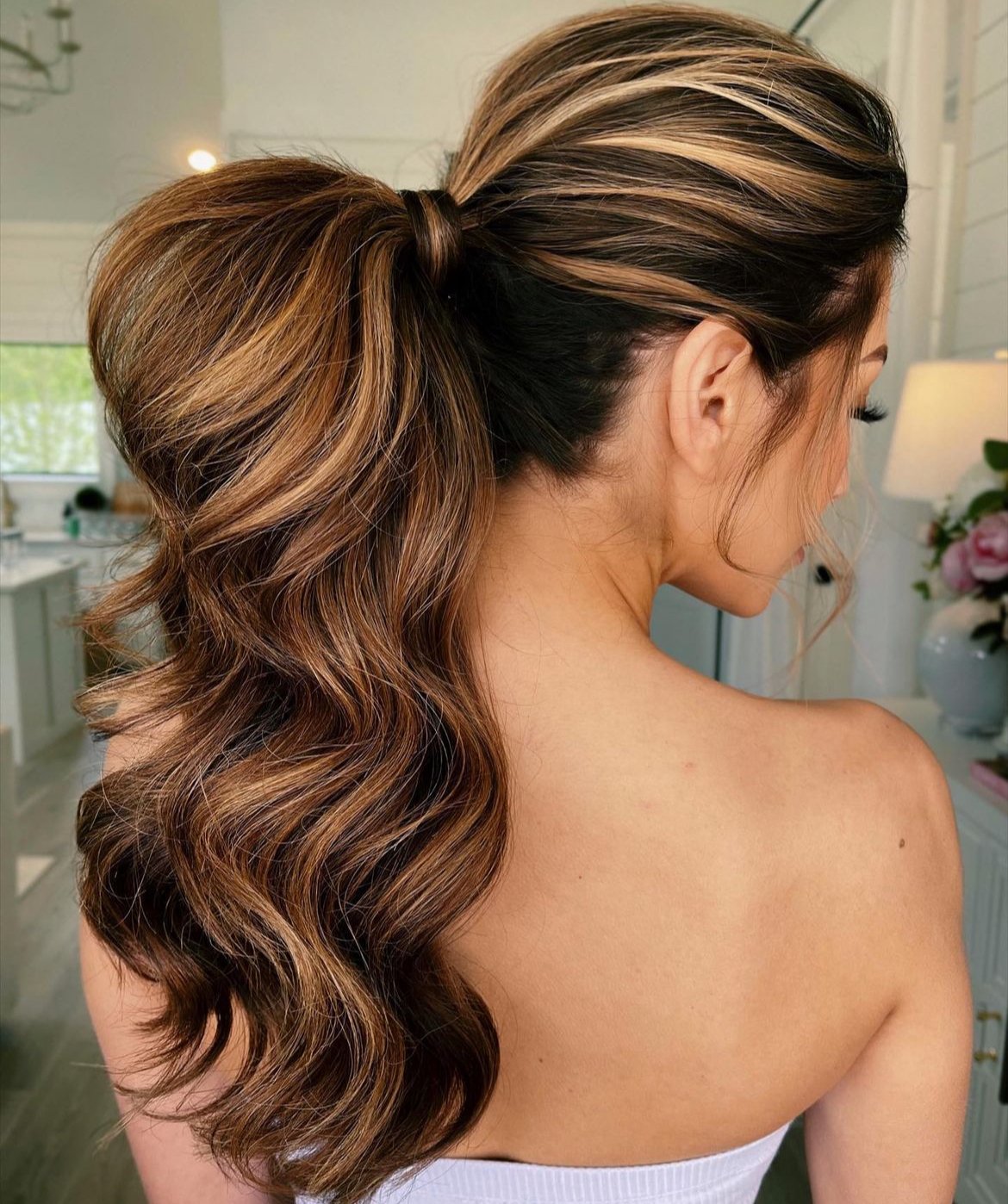 Voluminous Ponytail