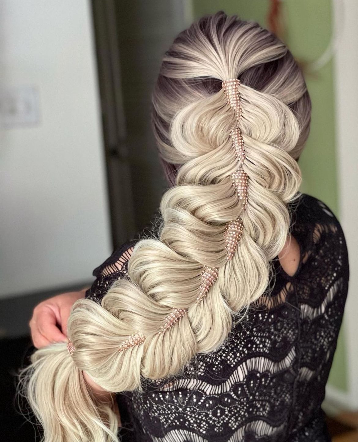 Pull Through Bridal Braid