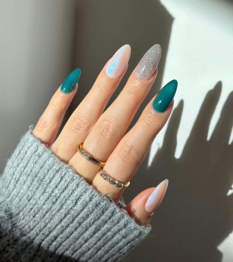 Cold Skittle Nails