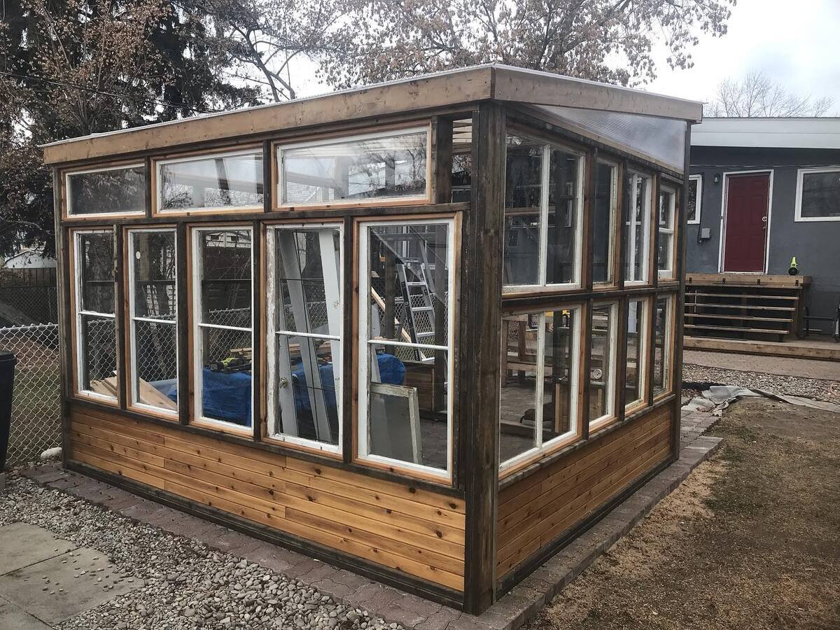 A Shed Into A Greenhouse