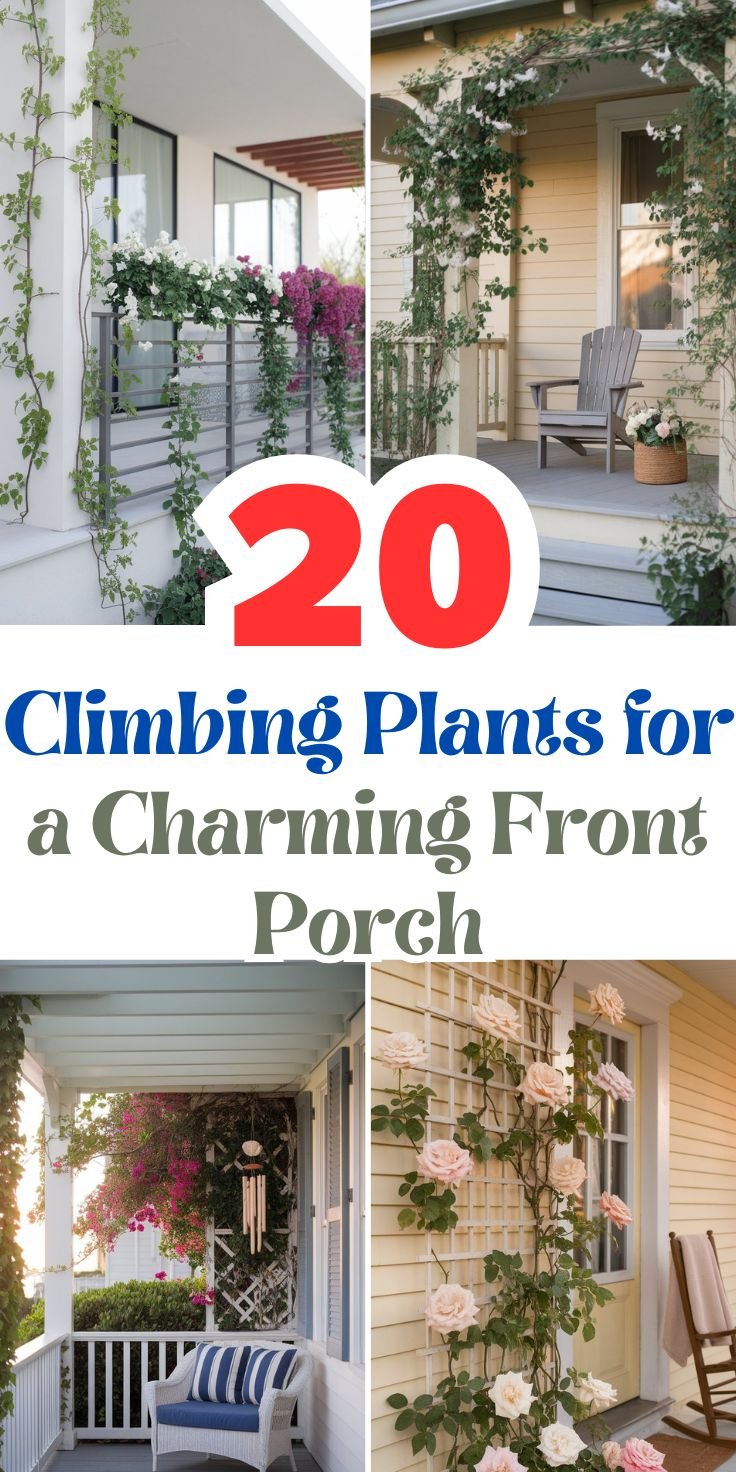 Climbing Plants for a Charming Front Porch