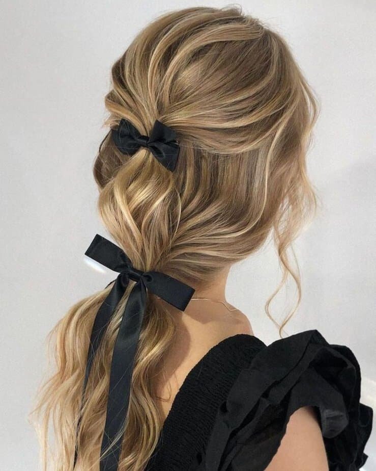 Cute black bows