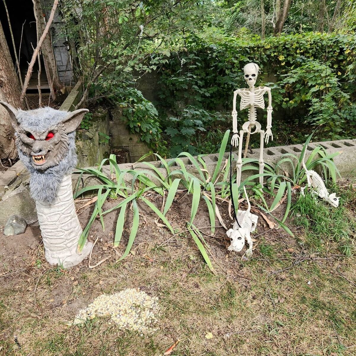 Eerie Halloween Yard Focal Point