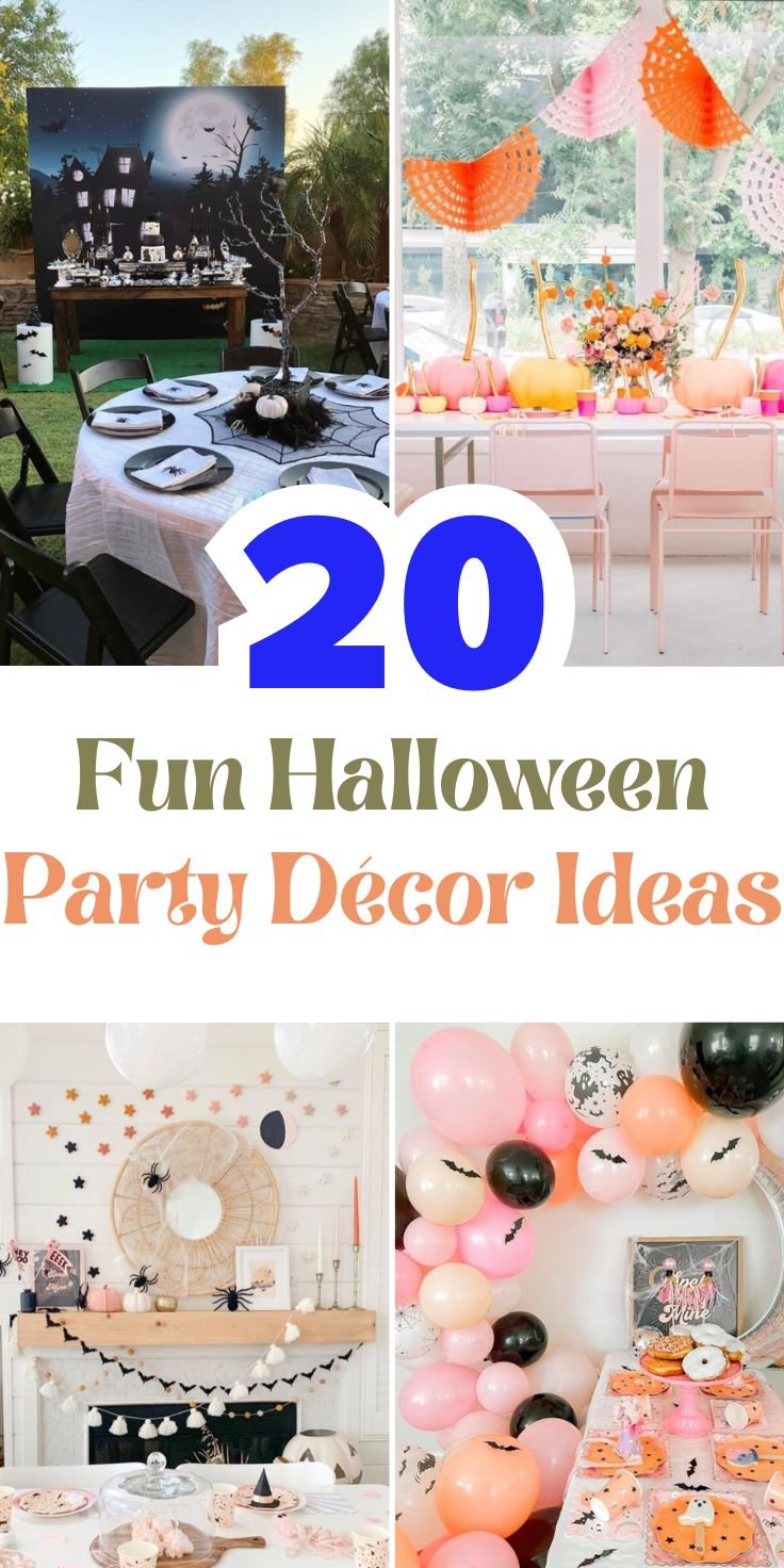 Fun Halloween Party Décor Ideas