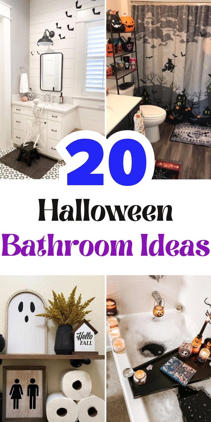 Halloween Bathroom Ideas
