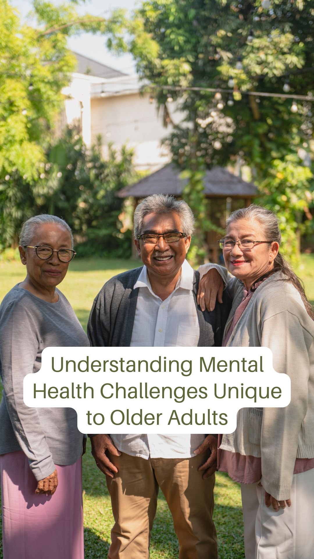 Mental Health Challenges Unique to Older Adults