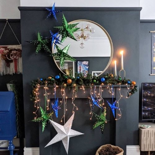 Modern Starry Night Sparkle