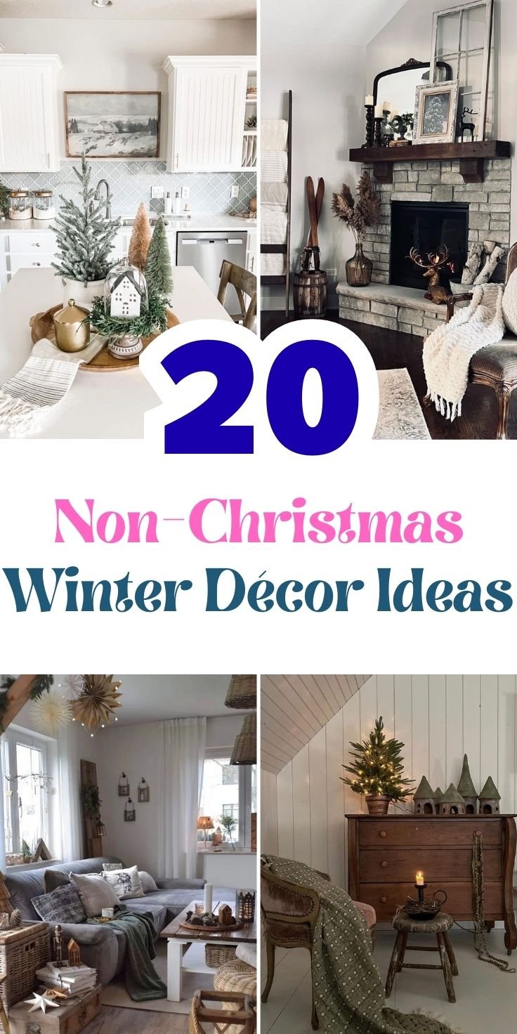 Non-Christmas Winter Décor Ideas