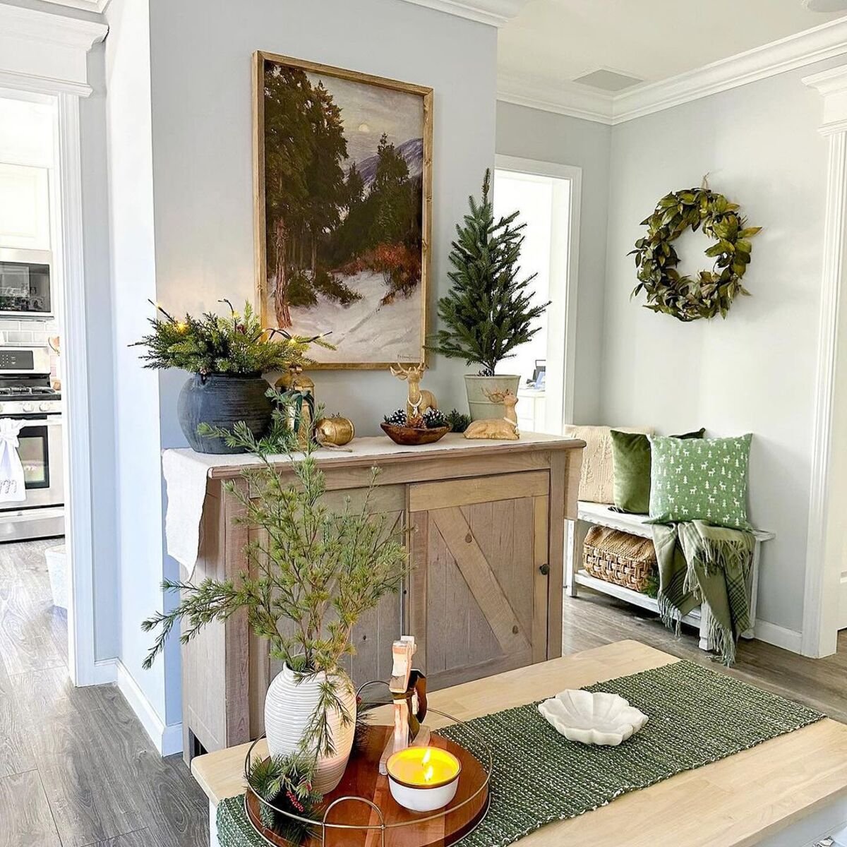 Seasonal Landscape for a Cozy Mood