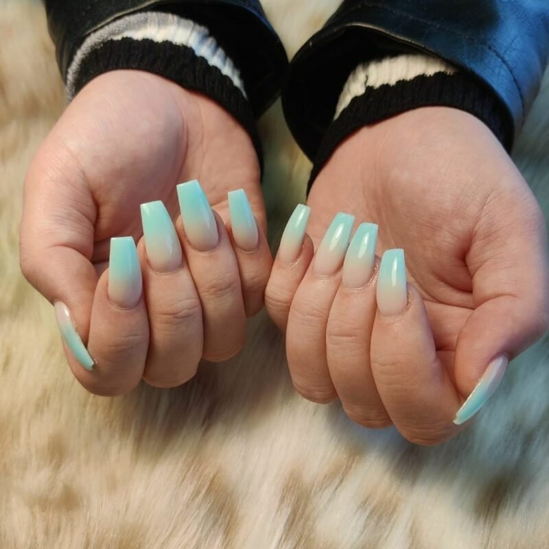 Sweet blue ombre