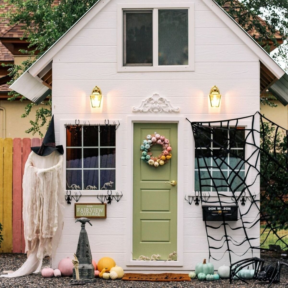 Turn an extra Barn Into a Witch Cottage