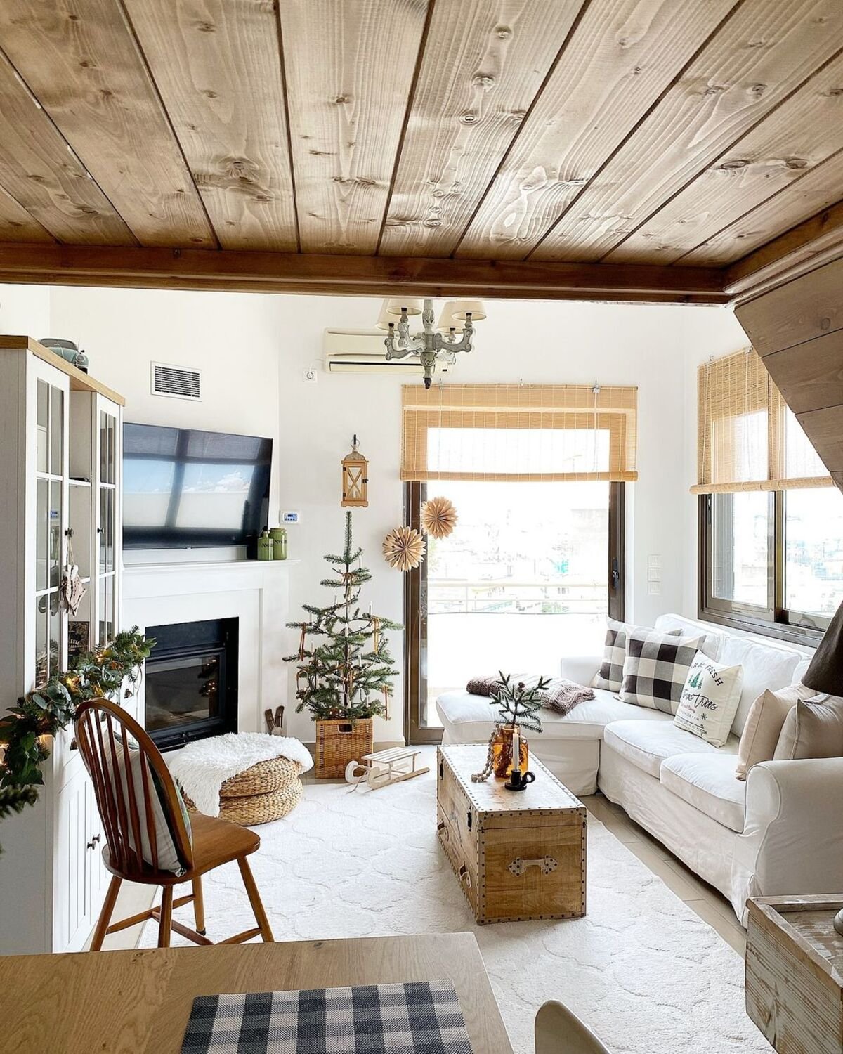 Warm Up Your White Interior