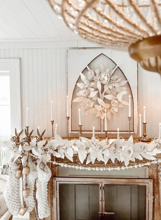 Winter White Poinsettias