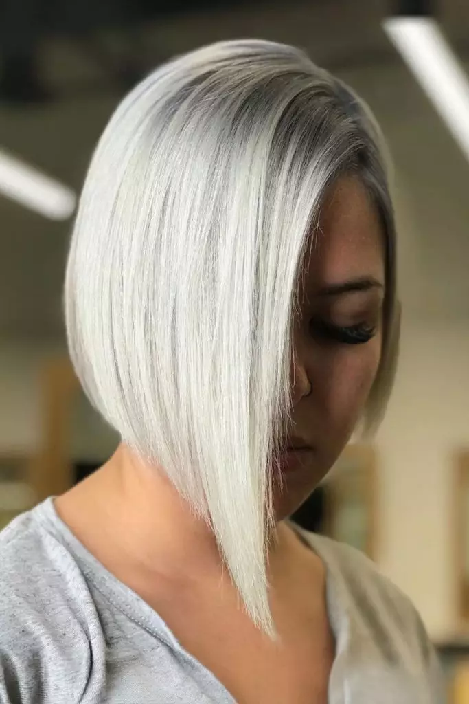 Asymmetrical Bob for Fine Hair