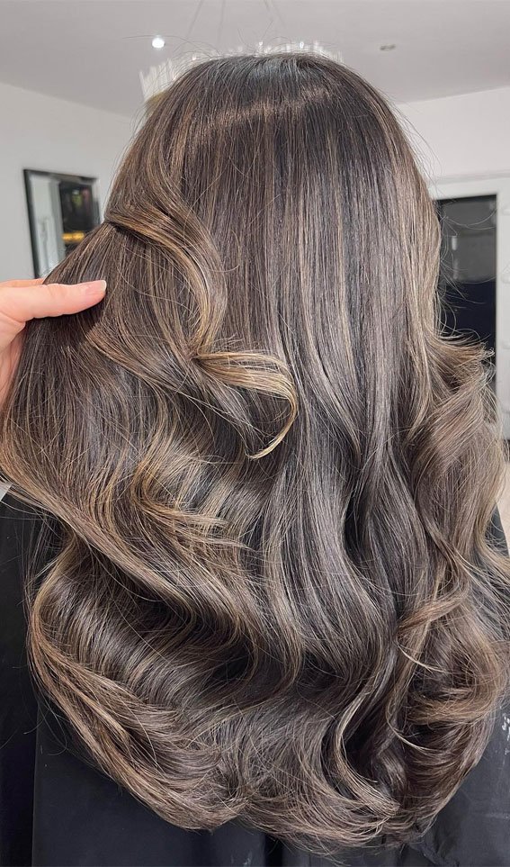 Brunette Sun-kissed Bronde