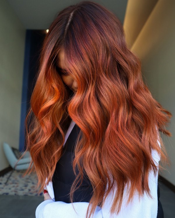 Fiery Autumn Waves