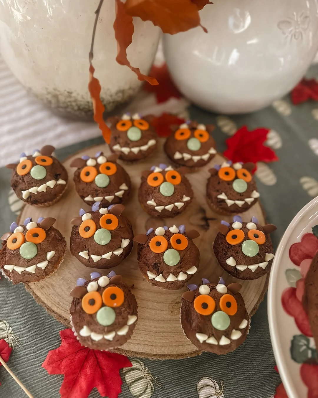 Friendly Monster Cupcakes