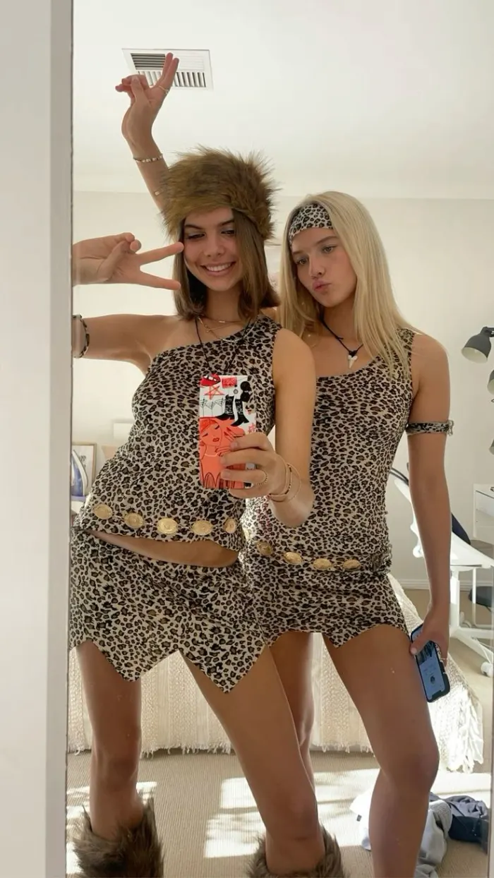 Modern Cavewoman Duo