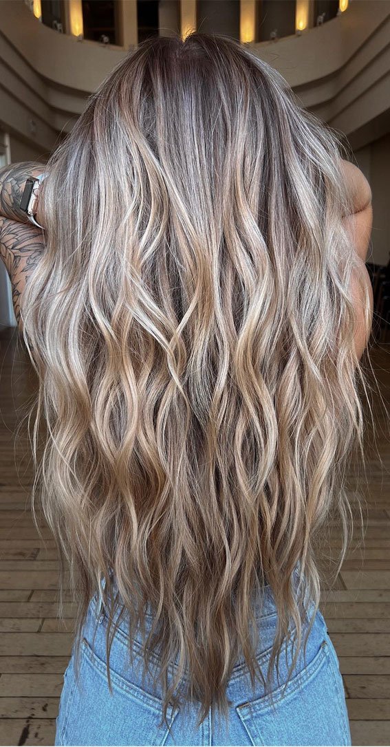 Peach Washed Blonde