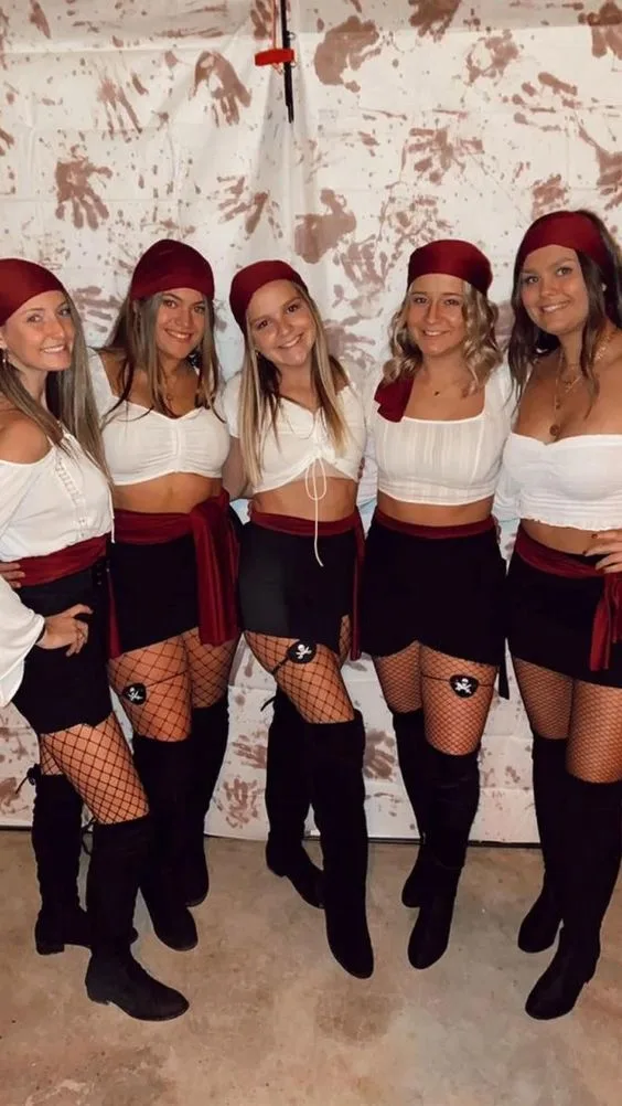 Pirate-Themed Costume Fun