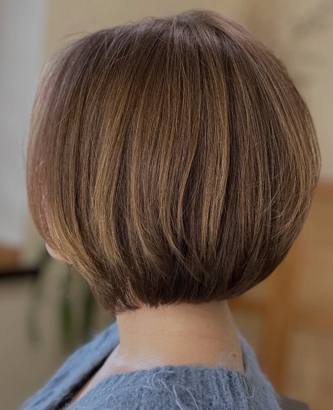 Rounded Brown Bob
