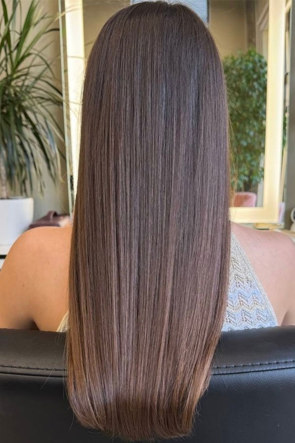 Sleek Mahogany Brown