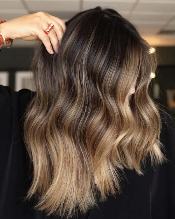 Toasted Almond Balayage