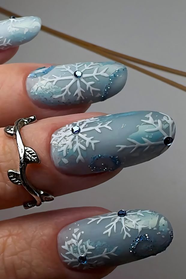 Winter Wonderland Nails